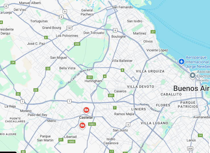 Cobertura Servicios de electricista matriculado